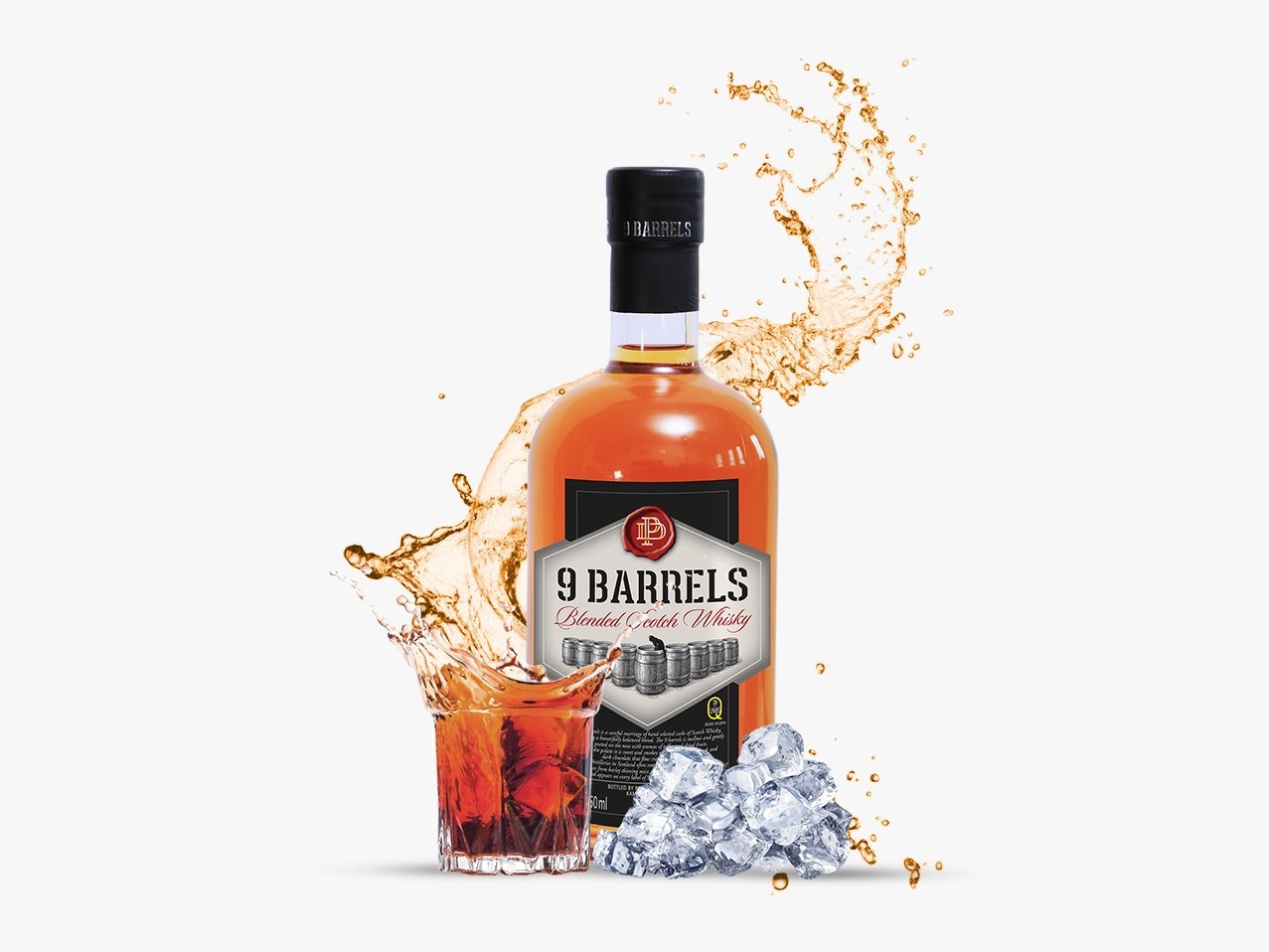 9 Barrels Blended Scotch Whisky