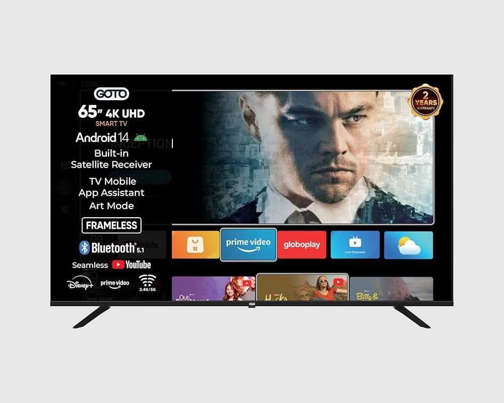 BlackArk 65" UHD Smart TV (Bluetooth + Casting)