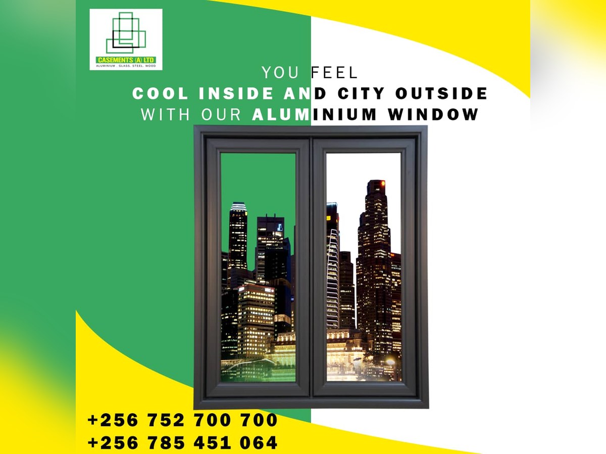 Casements Aluminium per m² (Dark Frame)