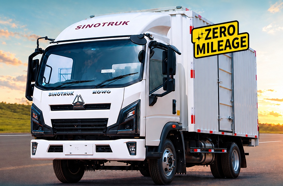 Double Q SinoTruk Howo M2 4T Box Truck