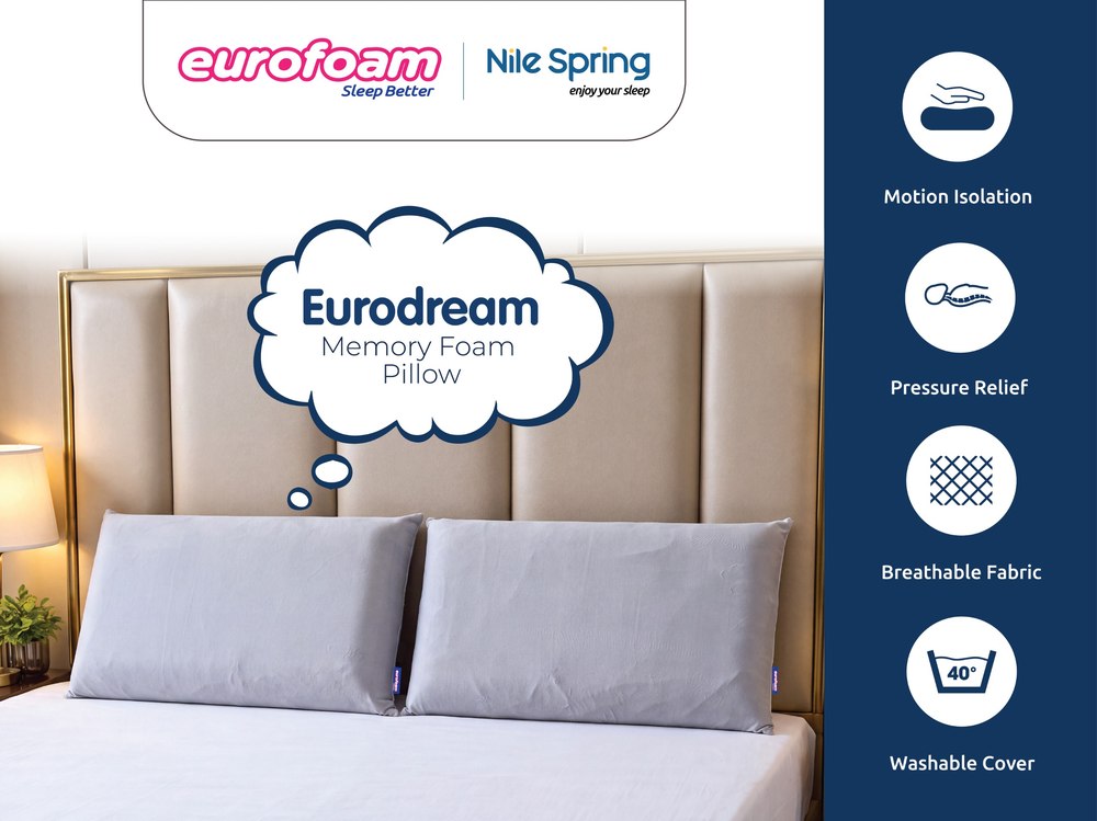 Eurofoam Eurodream Memory Foam Pillow