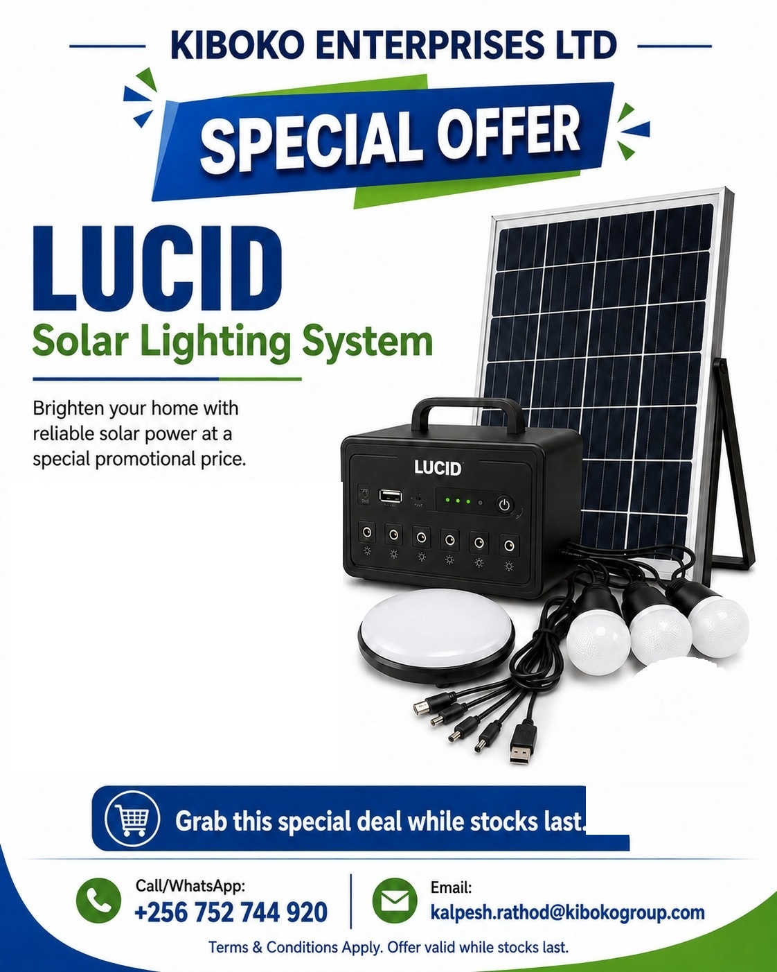 Lucid Solar Lighting System