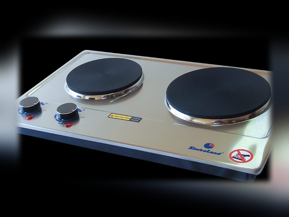 Simbaland Electric Double Hotplate