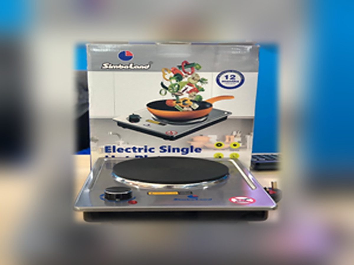 Simbaland Electric Single Hotplate