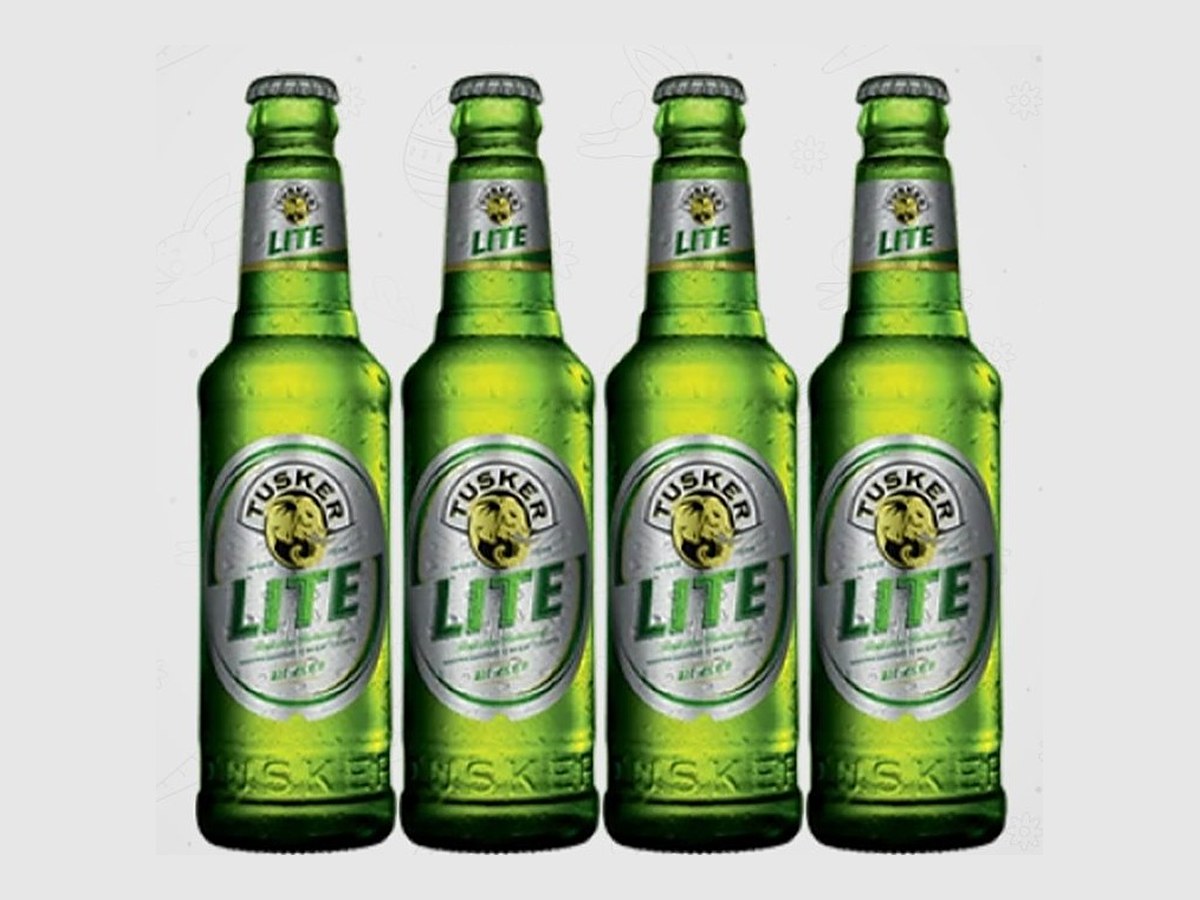 Uganda Breweries Tusker Lite (Bucket of 4)