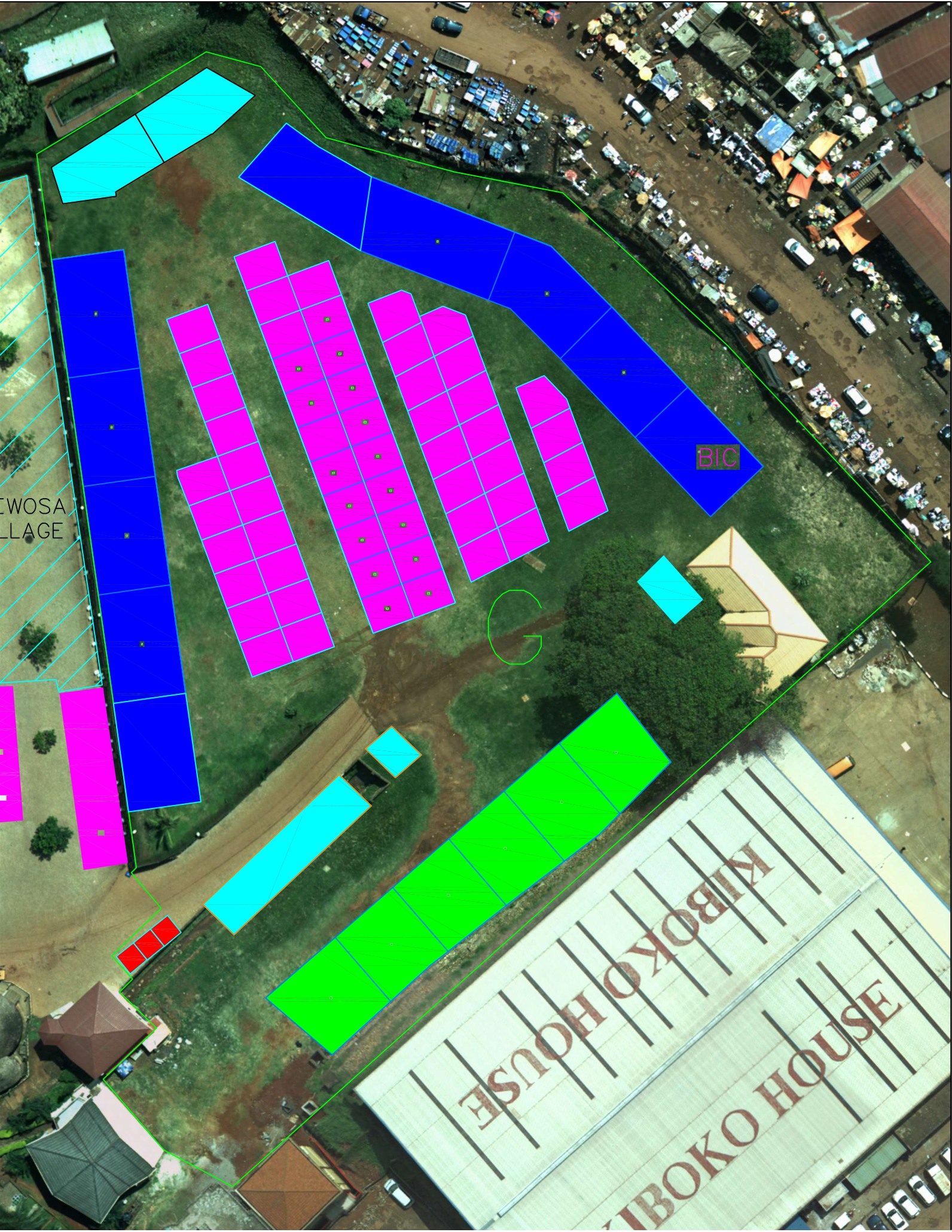 Zone G Promotion Area ground map